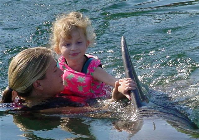Jessica bei der Therapie
