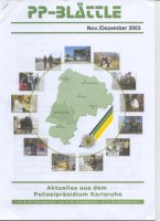 PP Bl&auml;ttle Titelseite